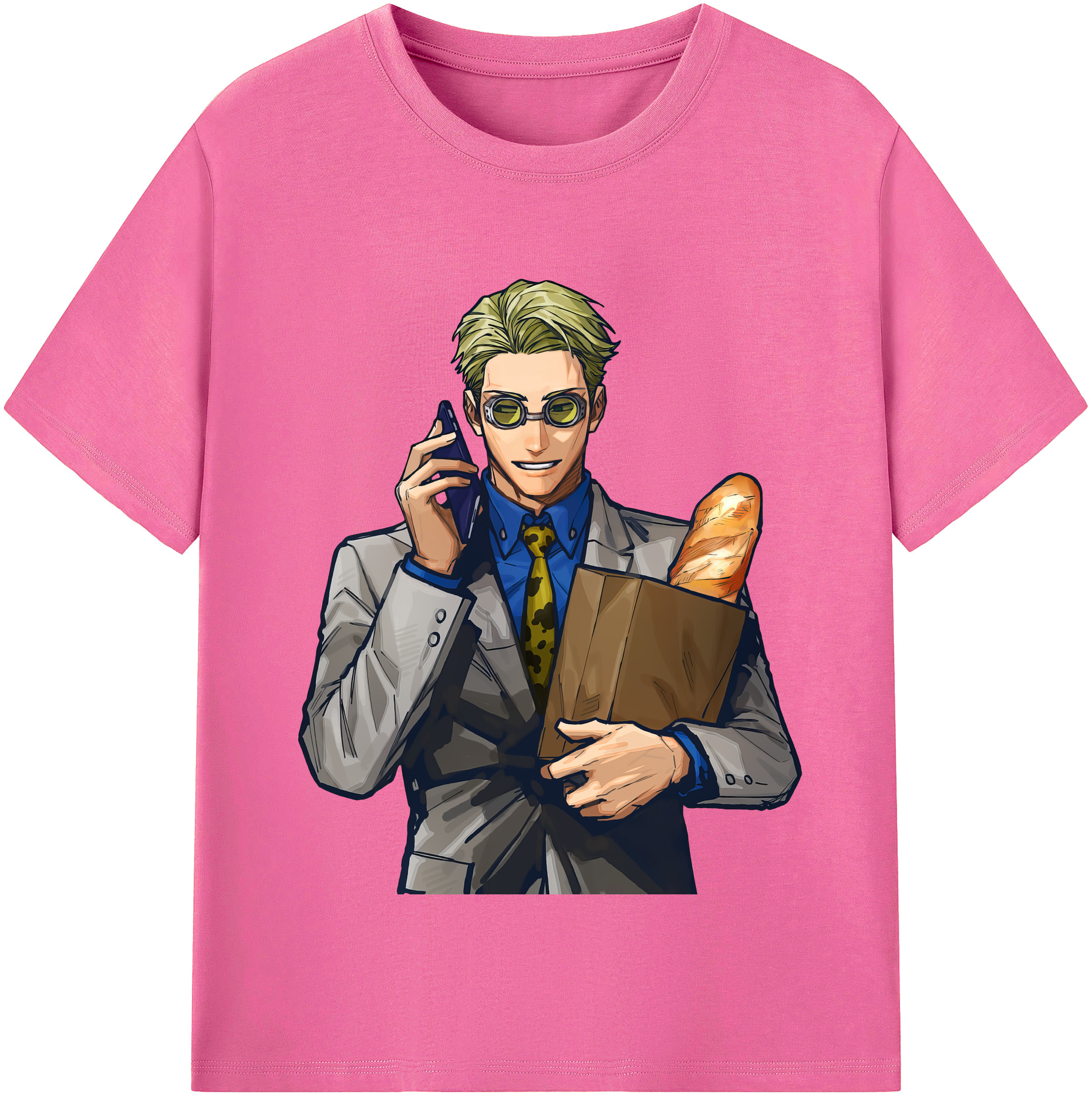 （画像用） 呪術廻戦 Jujutsu Kaisen レディースカジュアルプリントTシャツ（綿100％）